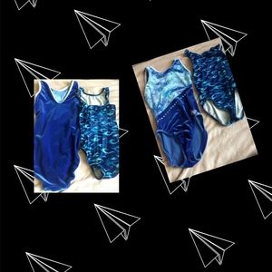 (2 Piece Set) Blue Leo's